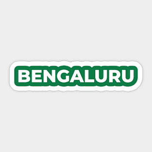 Bengaluru Travel Sticker